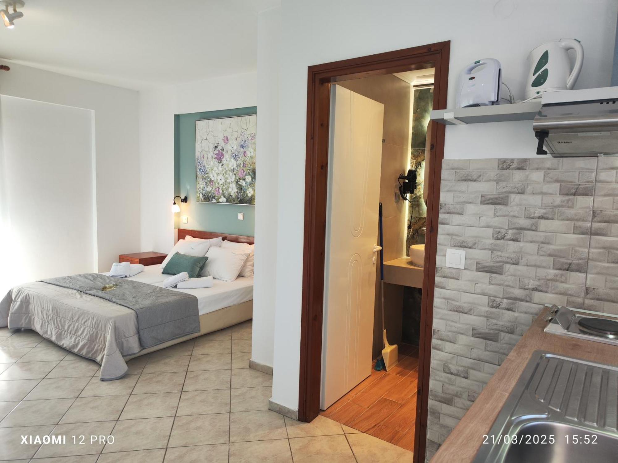 Filomeni Studios Pefkochori Buitenkant foto